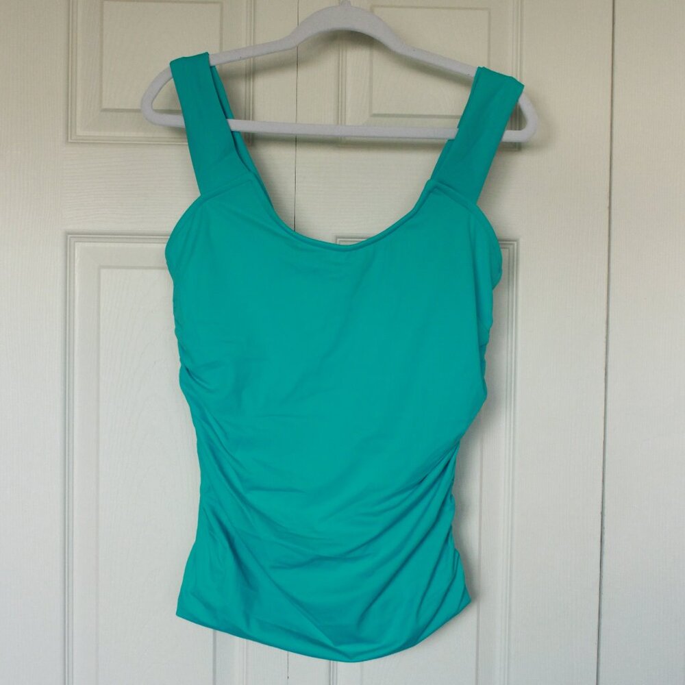 VENUS Teal Tank Swim Top